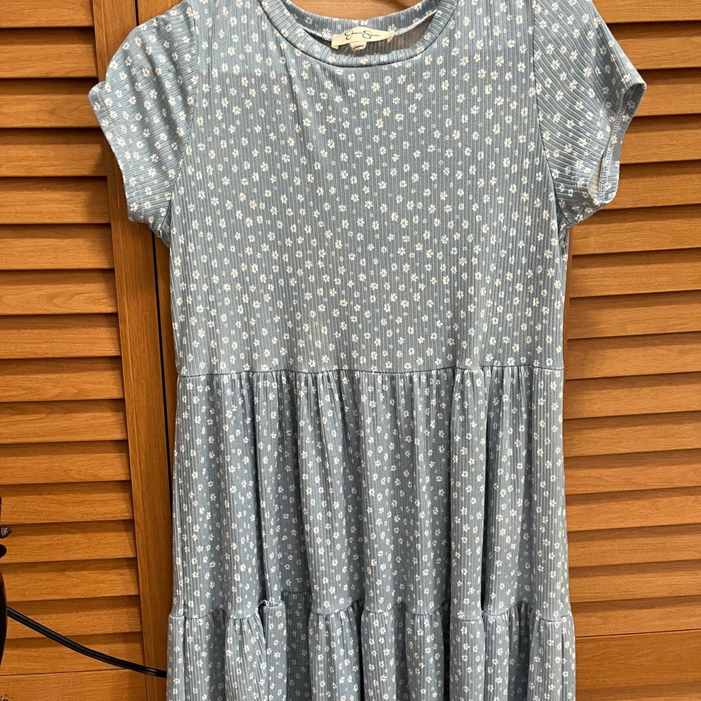 Blue dress